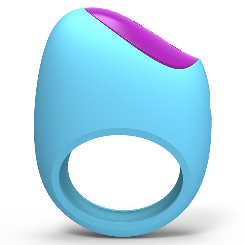 Lelo – Anneau Vibrant Remoji Lifeguard App Lifeguard Bleu Picobong
