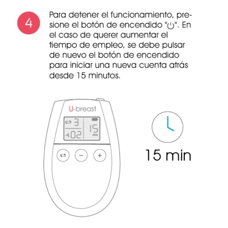 500 Cosmetics - Augmentation Mammaire U Mammaire Électrostimulation - Gabychou - Bien-être