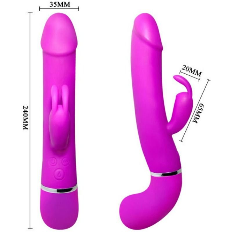 Pretty Love - Vibrateur Henry avec 12 modes de vibration et fonction squirt - Gabychou - Jouets pour femmes