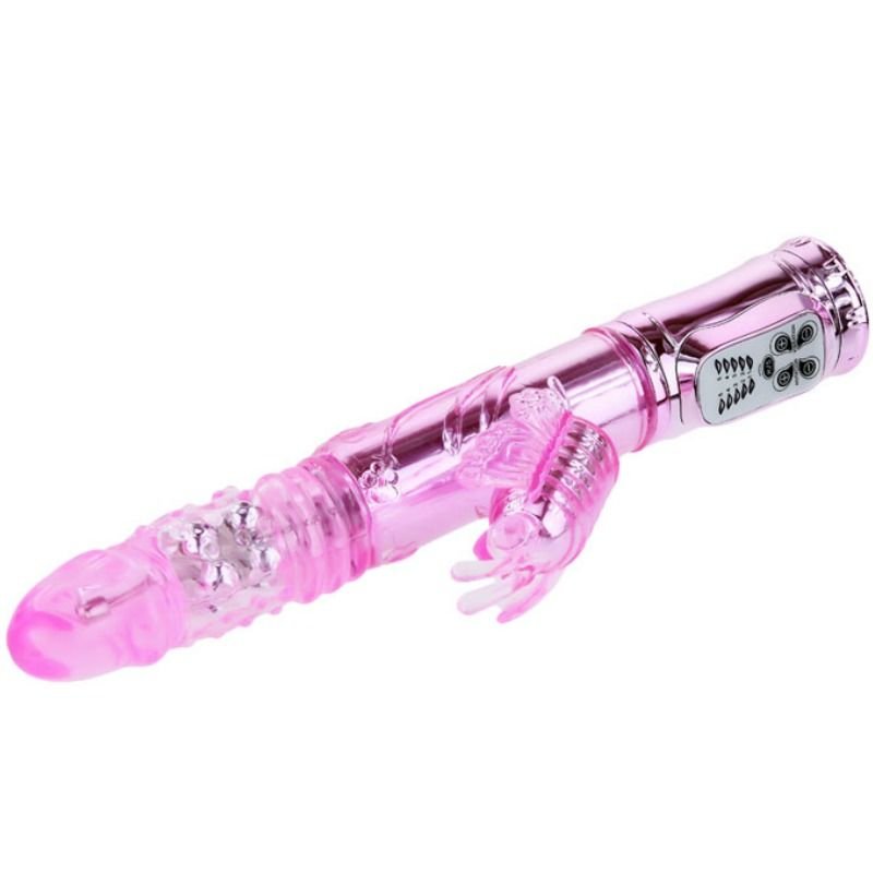 Baile - Vibrateur Rechargeable avec Stimulateur de Papillon Rotatif et Pulsatile - Gabychou - Jouets pour femmes