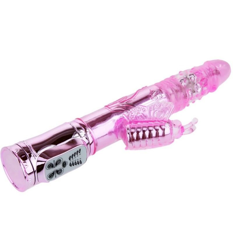 Baile - Vibrateur Rechargeable avec Stimulateur de Papillon Rotatif et Pulsatile - Gabychou - Jouets pour femmes
