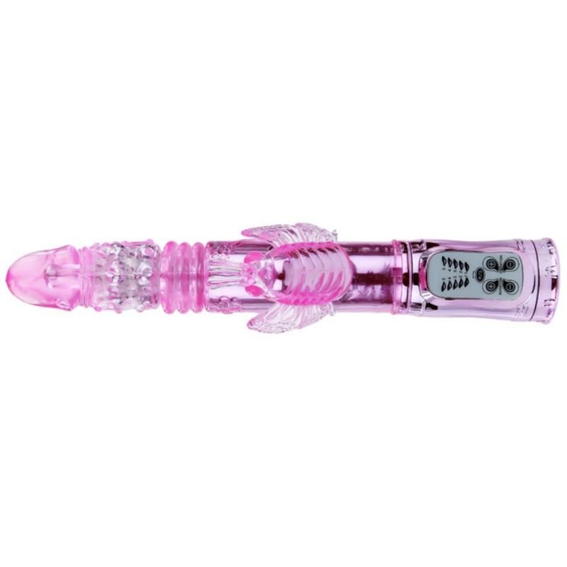 Baile - Vibrateur Rechargeable avec Stimulateur de Papillon Rotatif et Pulsatile - Gabychou - Jouets pour femmes
