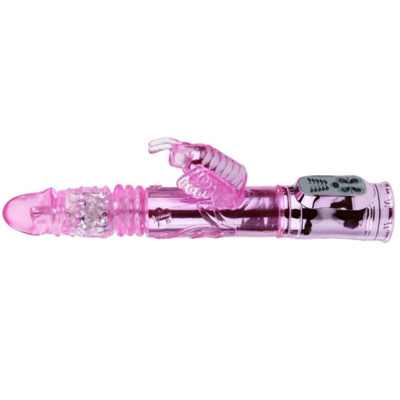 Baile - Vibrateur Rechargeable avec Stimulateur de Papillon Rotatif et Pulsatile - Gabychou - Jouets pour femmes