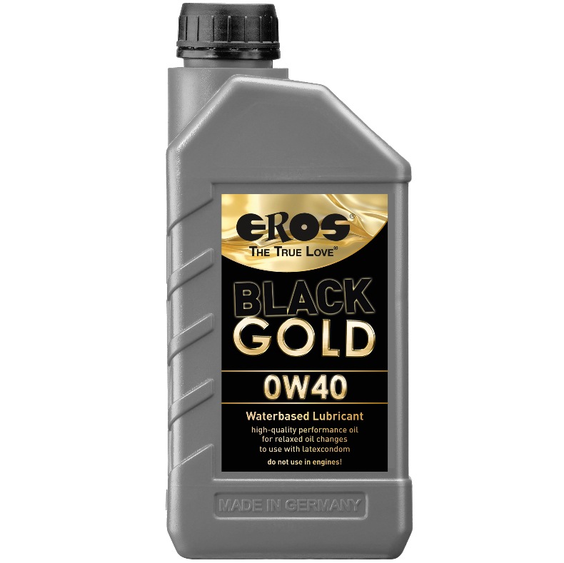 Eros – Lubrifiant Base d&rsquo;Eau Black Gold 0w40 1000 Ml