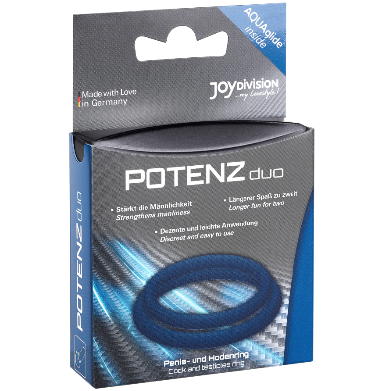 Joydivision Potenzduo - Bagues M. - Gabychou - Accessoires Pénis