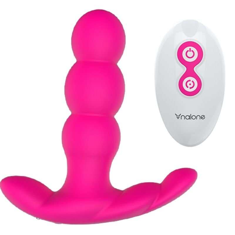 Nalone - Vibrateur Anal Pearl avec Télécommande Noir - Gabychou - Anal