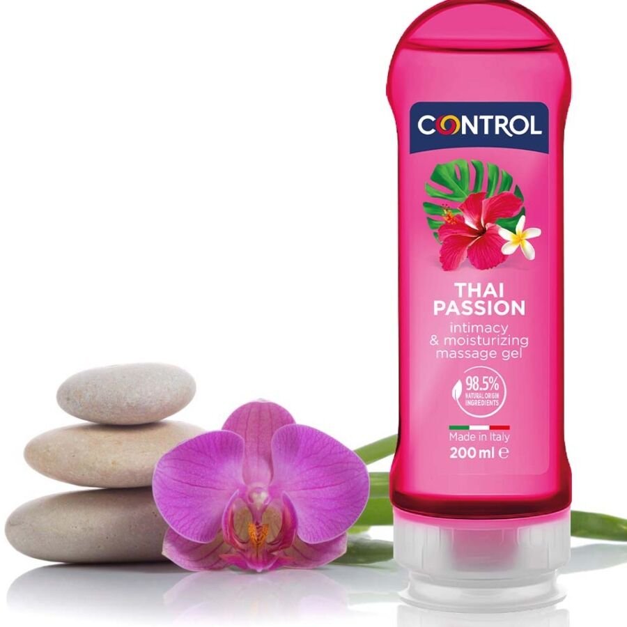 Control – Massage et Plaisir Thai Passion 2 en 1, 200 Ml.