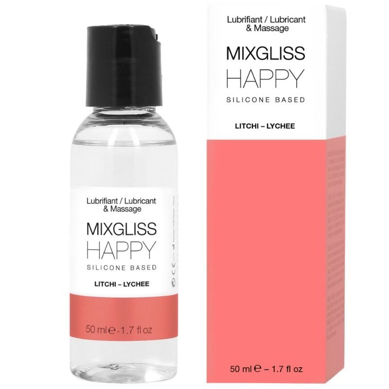 Mixgliss – Lubrifiant Silicone à l&rsquo;Aroma de Litchi 50ml