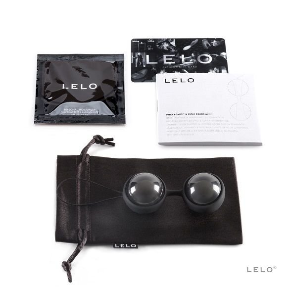 Lelo - Balles De Kegel Luna Beads Noir - Gabychou - Pour femmes