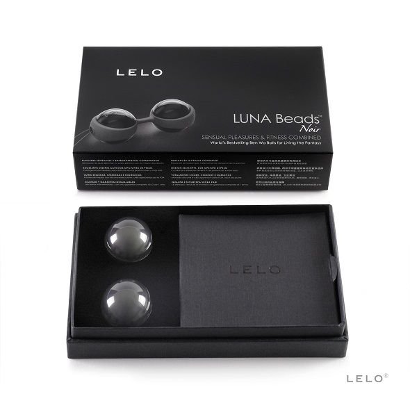 Lelo - Balles De Kegel Luna Beads Noir - Gabychou - Pour femmes