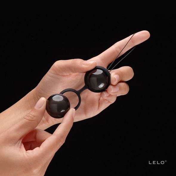 Lelo - Balles De Kegel Luna Beads Noir - Gabychou - Pour femmes