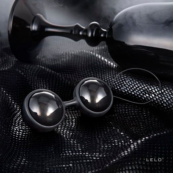 Lelo - Balles De Kegel Luna Beads Noir - Gabychou - Pour femmes