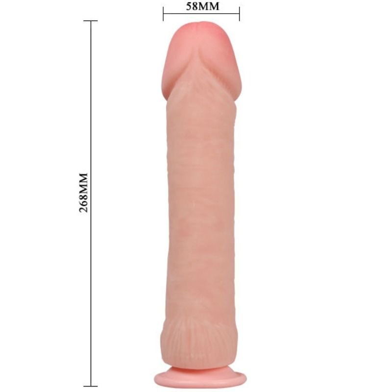 Baile - Gode Réaliste Naturel Gros Pénis 26 cm - Gabychou - Godes sans vibration
