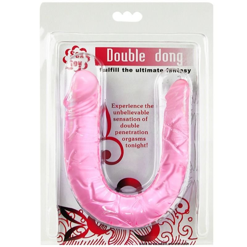 Baile - Double Dong Double Gode Rose - Gabychou - Double Pénis