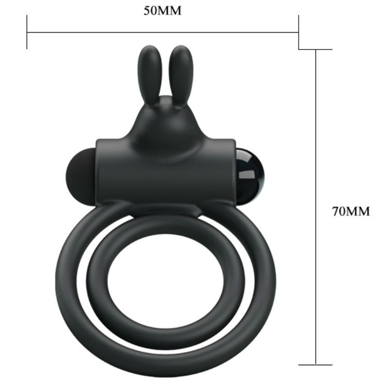 Pretty Love - Anneau Vibrateur en Silicone Osmond - Gabychou - Accessoires Pénis