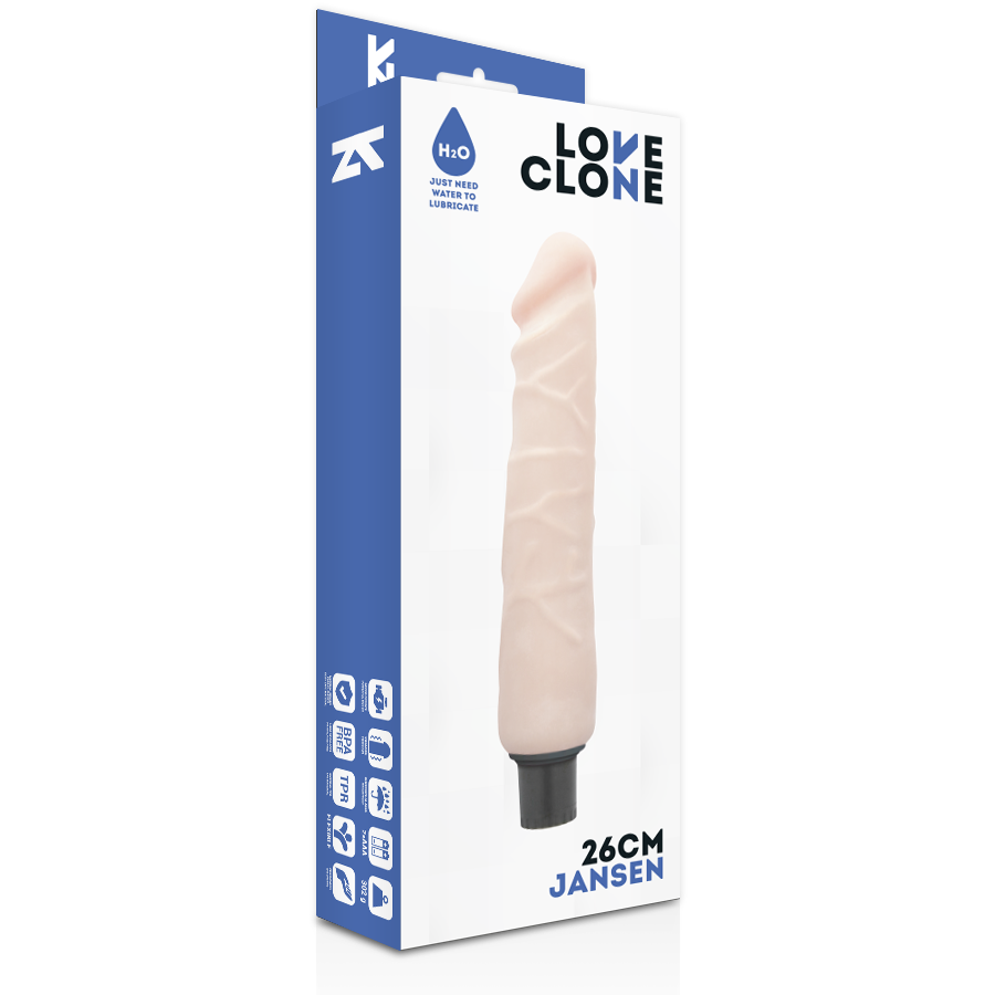 Loveclone - Vibrateur Autolubrifiant Jansen 26cm 4.2cm - Gabychou - Vibrateurs
