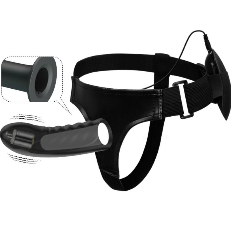 Pretty Love - Sangle Marvin avec Vibration et Gode Creux - Gabychou - Accessoires Pénis