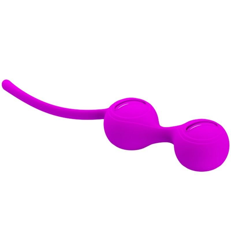 Pretty Love - Boules Orgasmiques Kegel Lilas - Gabychou - Boules de silicone