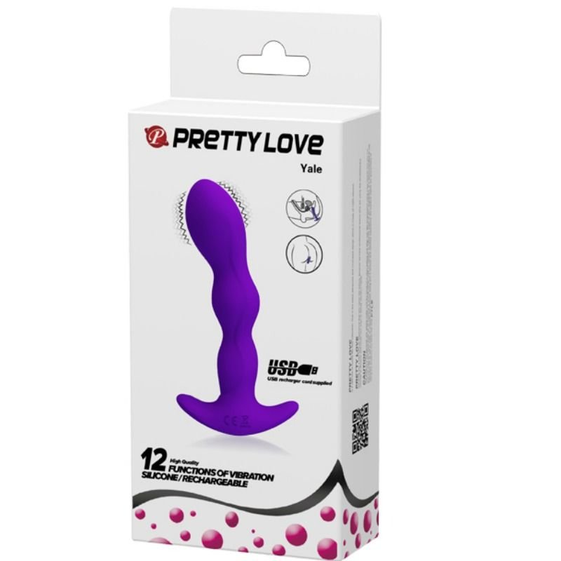 Pretty Love - Masseur Anal 12 Modes de Vibration Lilas - Gabychou - Anal