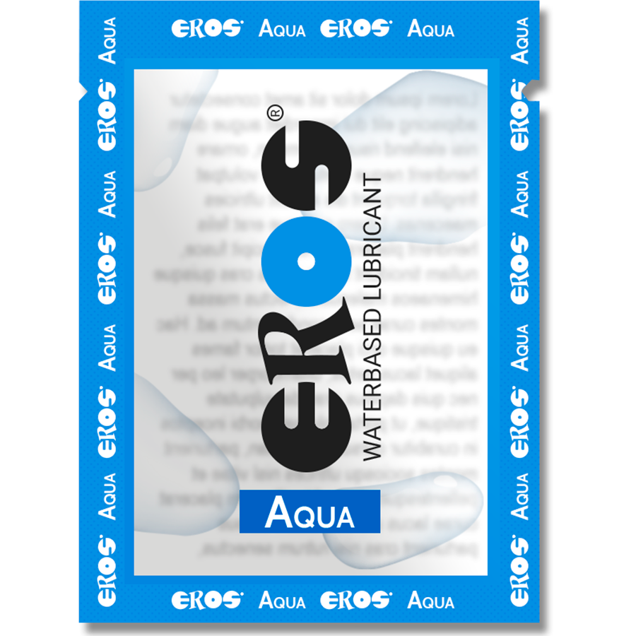 Eros Aqua - Base d'Eau 4 ml - Gabychou - Lubrifiants
