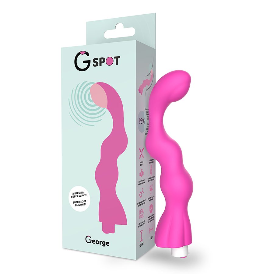 G-spot – Vibrateur George Gomme Rose