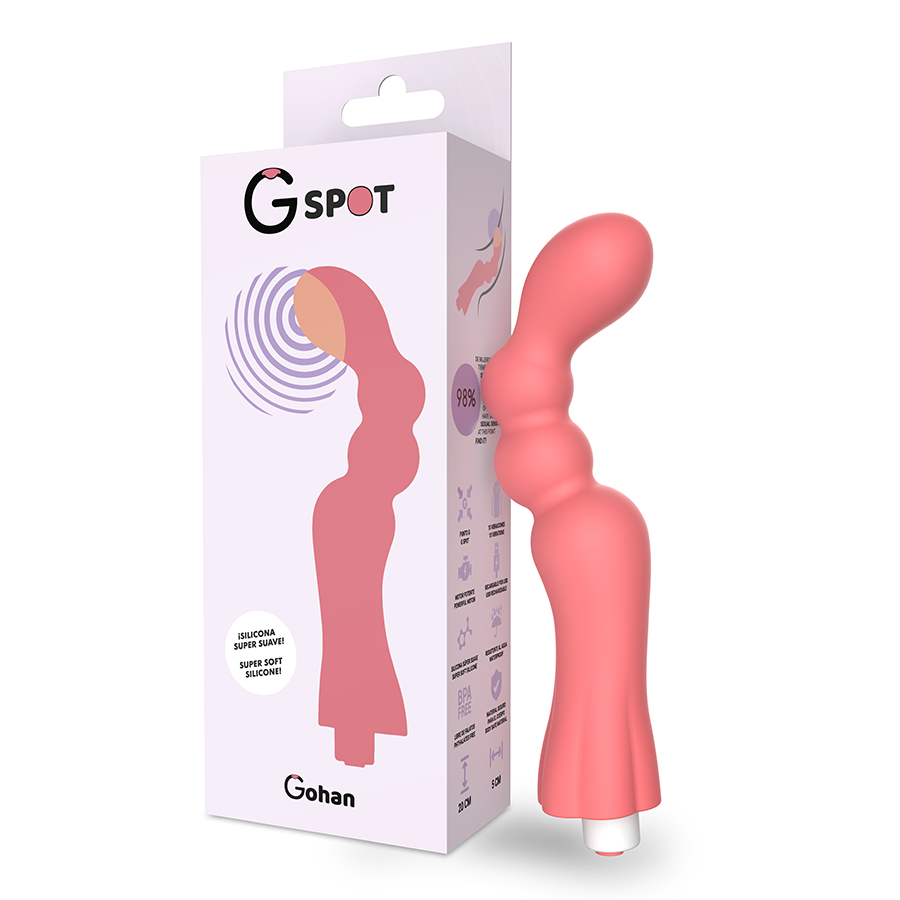 G-spot – Vibrateur Gohan Lumière Rouge