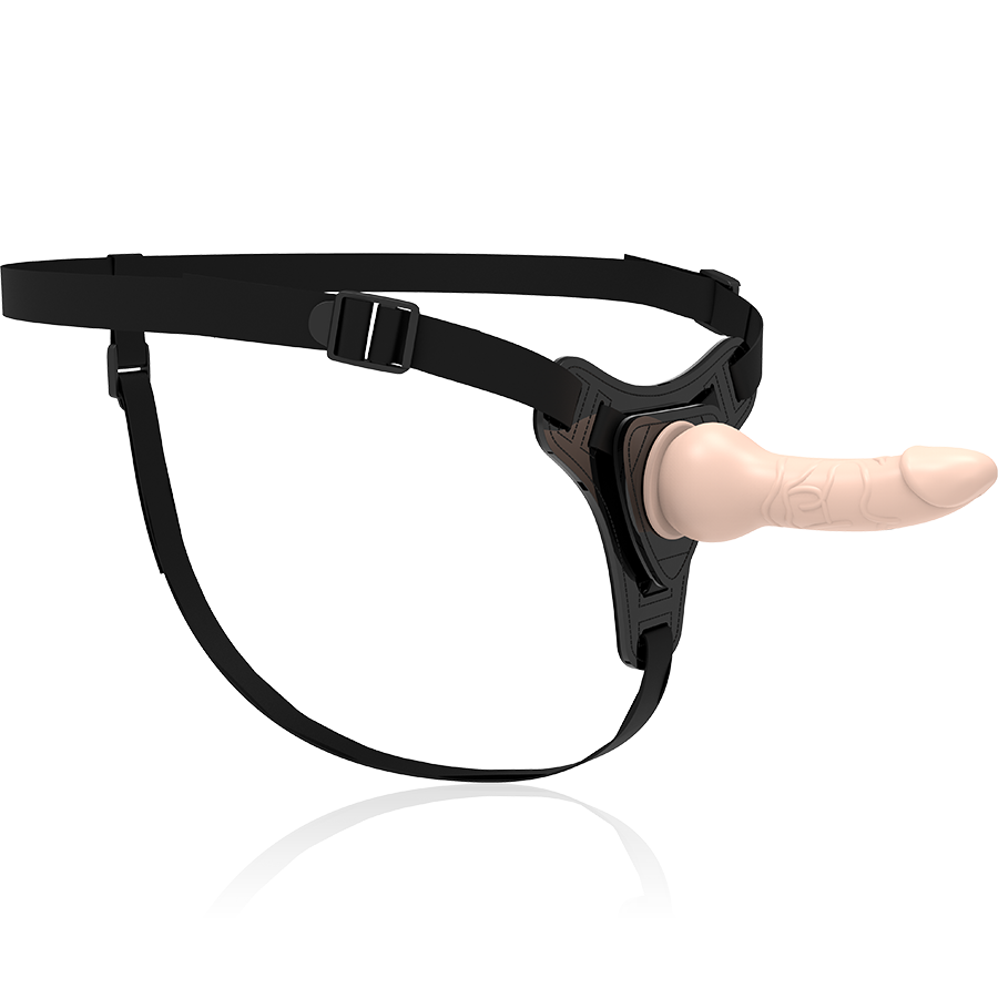 Soumis Fétiche - Harnais en Silicone Réaliste Chair 16cm - Gabychou - Harnais