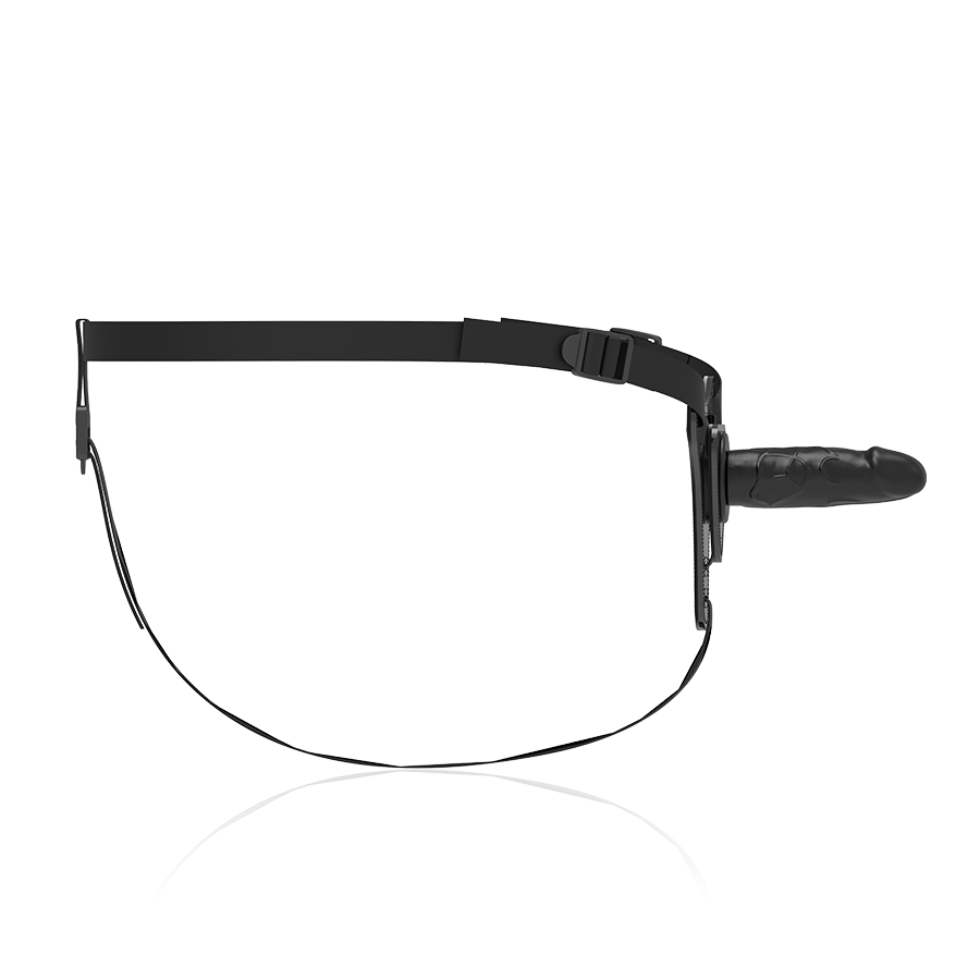 Fetish - Harnais Soumis en Silicone Noir Réaliste 15 Cm - Gabychou - Harnais