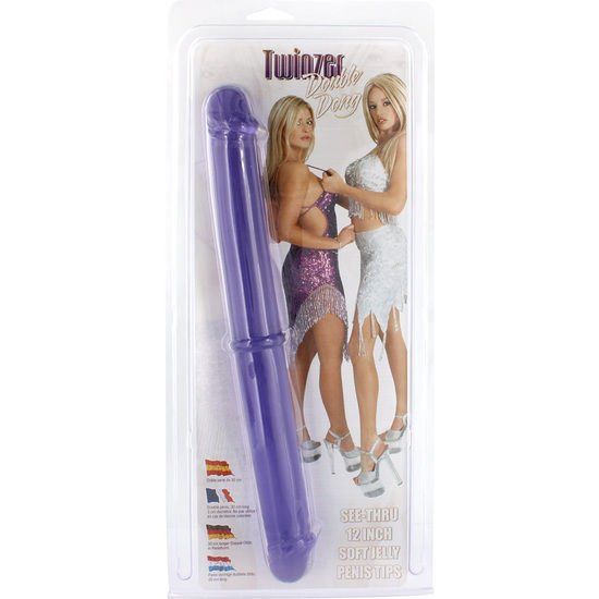 Seven Creations - Double Pénis 30 cm Violet - Gabychou - Double Pénis