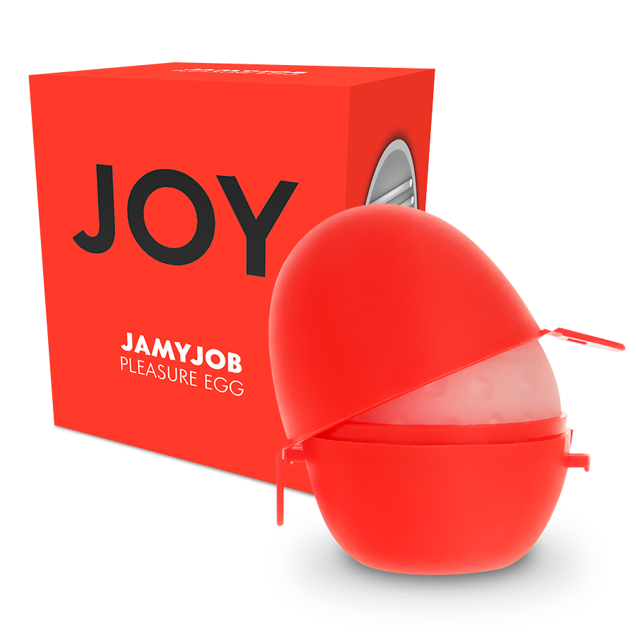 Jamyjob – Masturbateur Egg Rouge Version Discrète