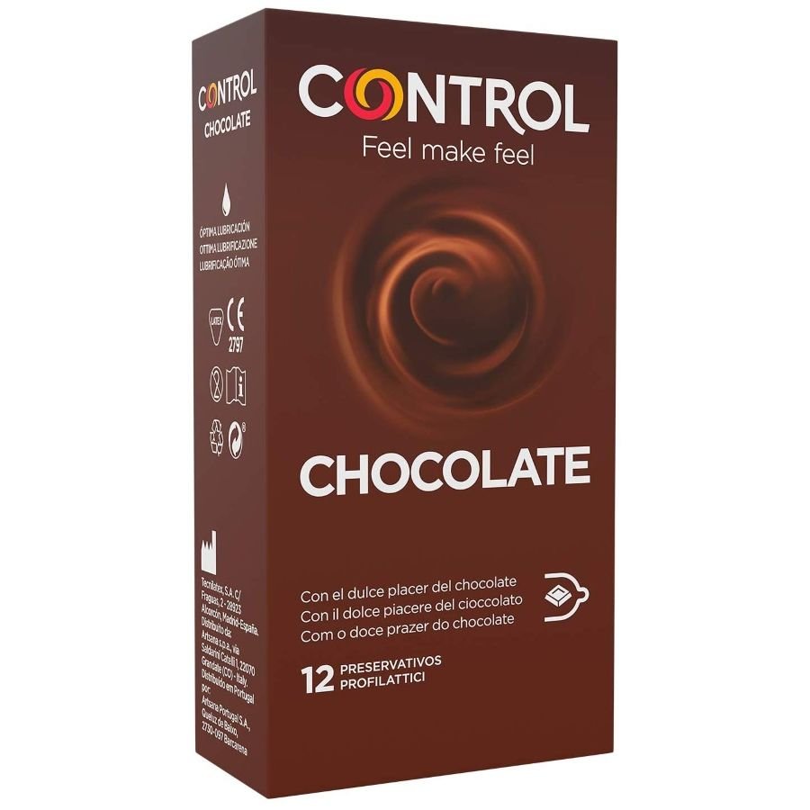 Control – Préservatifs Adapta Chocolat 12 Unités