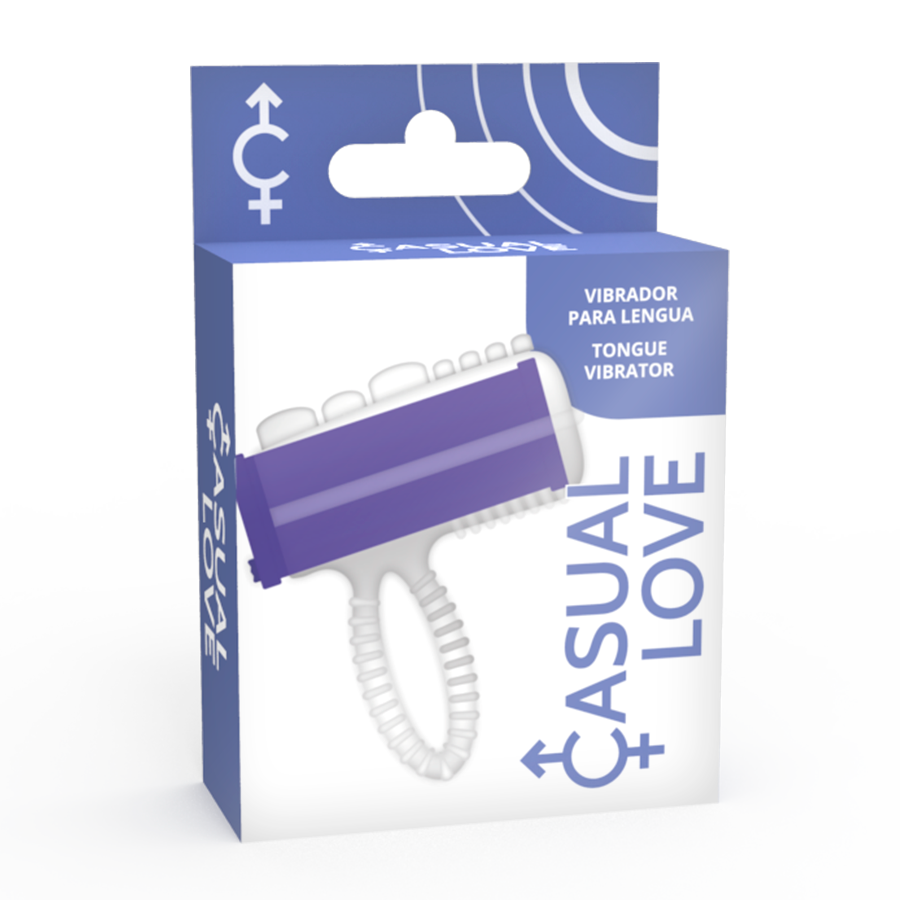 Casual Love - Anneau Vibrant Langue Lilas - Gabychou - Jouets pour femmes