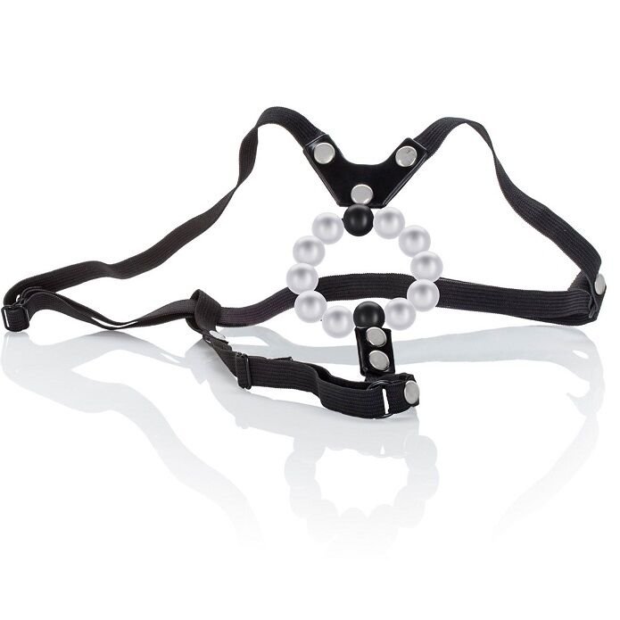 California Exotics - String Amoureux Avec Perles de Plaisir - Gabychou - Jouets pour femmes
