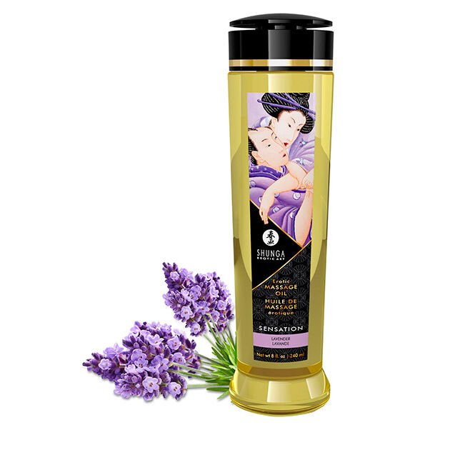Shunga – Huile de Massage Érotique Sensation 240ml