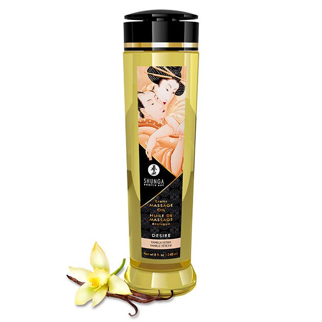 Shunga – Huile de Massage Érotique Désir 240ml
