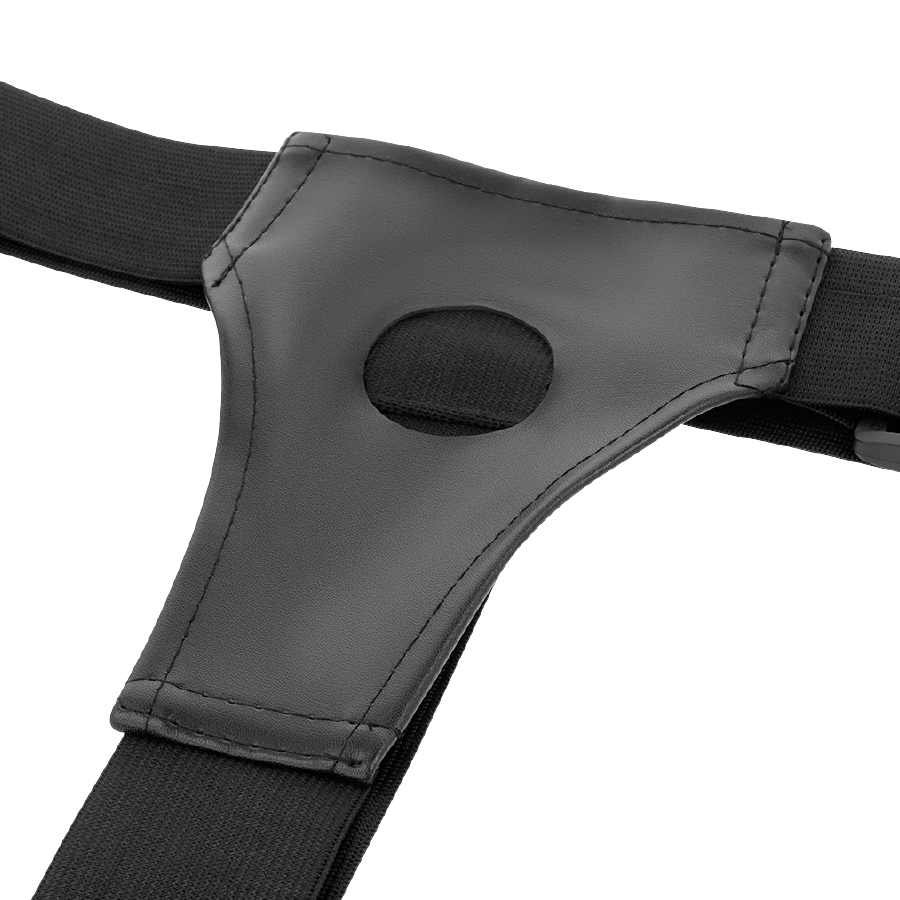Harness Attraction - Rênes Cadres Creux avec Vibrateur 15 cm - Ø 5 cm - Gabychou - Accessoires Pénis