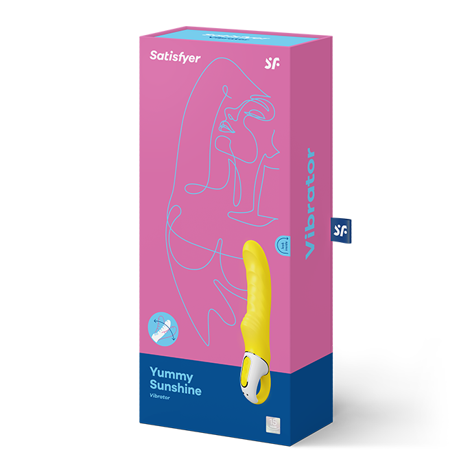 Satisfyer - Vibromasseur Yummy Sunshine - Gabychou - Jouets pour femmes