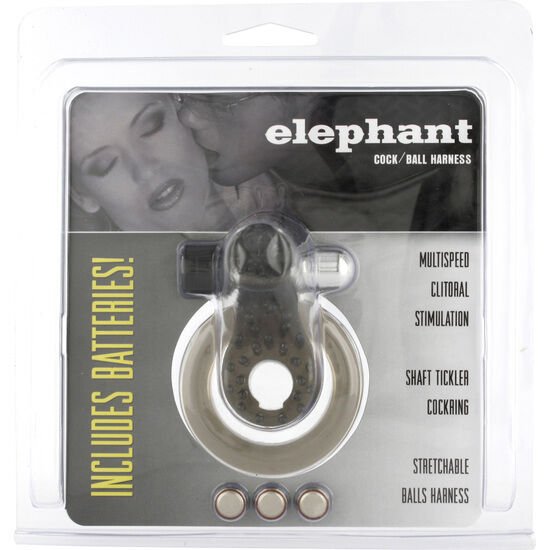 Seven Creations - Anneau Vibrant avec Éléphant Stimulant - Gabychou - Accessoires Pénis