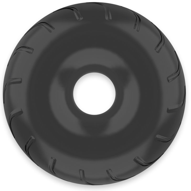 Powering - Anneau Pénis Super Flexible et Résistant 5cm PR08 Noir - Gabychou - Accessoires Pénis