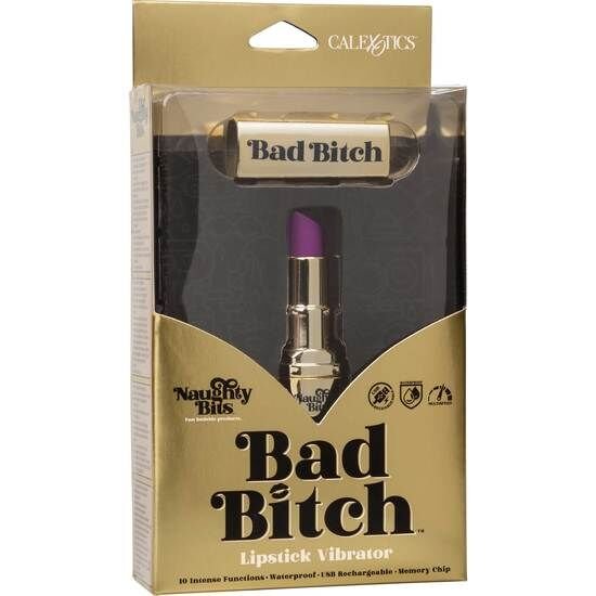California Exotics - Bala Rouge Lèvres Rechargeable Hide Play Bad Bitch - Gabychou - Jouets pour femmes