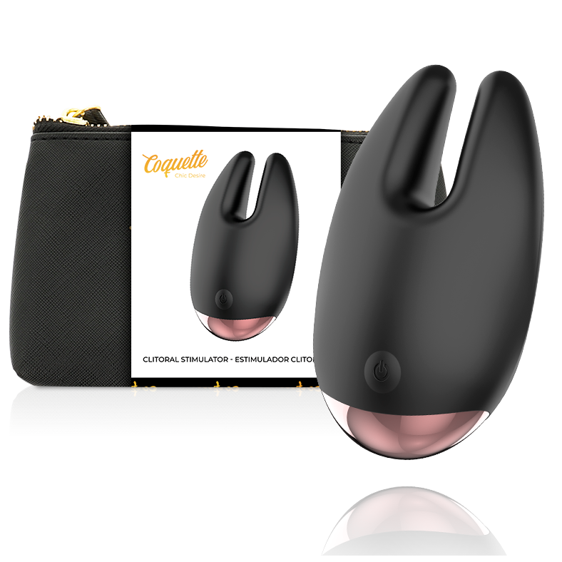 Coquette Toys – Stimulateur Clitorien Noir Or
