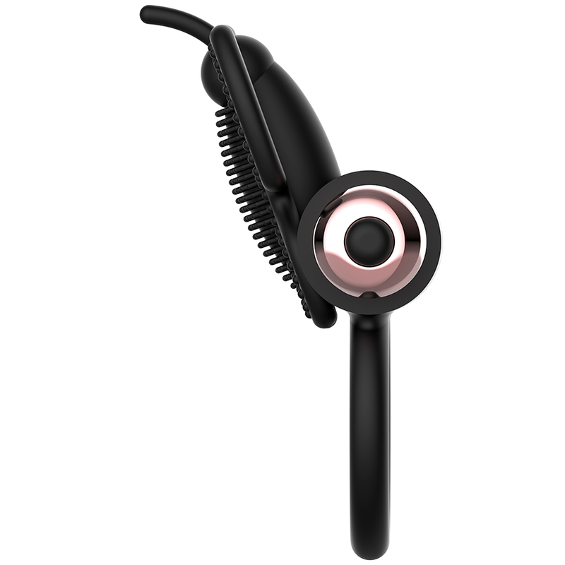 Coquette Toys - Cockring Papillon avec Vibrateur Noir Or - Gabychou - Accessoires Pénis