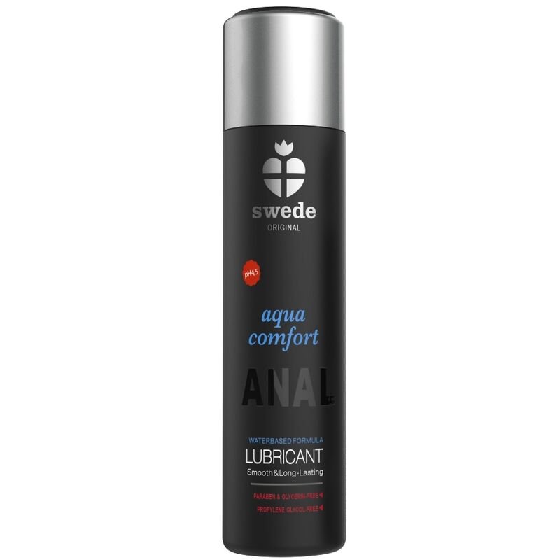Swede – Lubrifiant Anal Aqua Comfort à Base d&rsquo;Eau 120ml