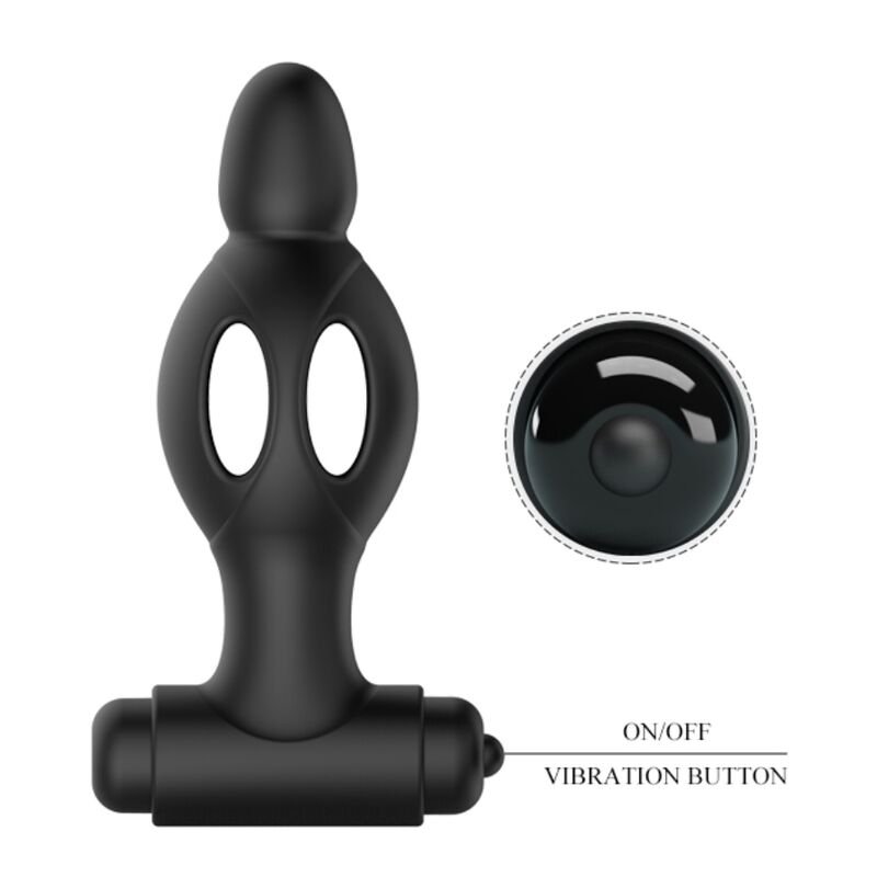 Mr Play - Plug Anal en Silicone avec Vibration - Gabychou - Anal