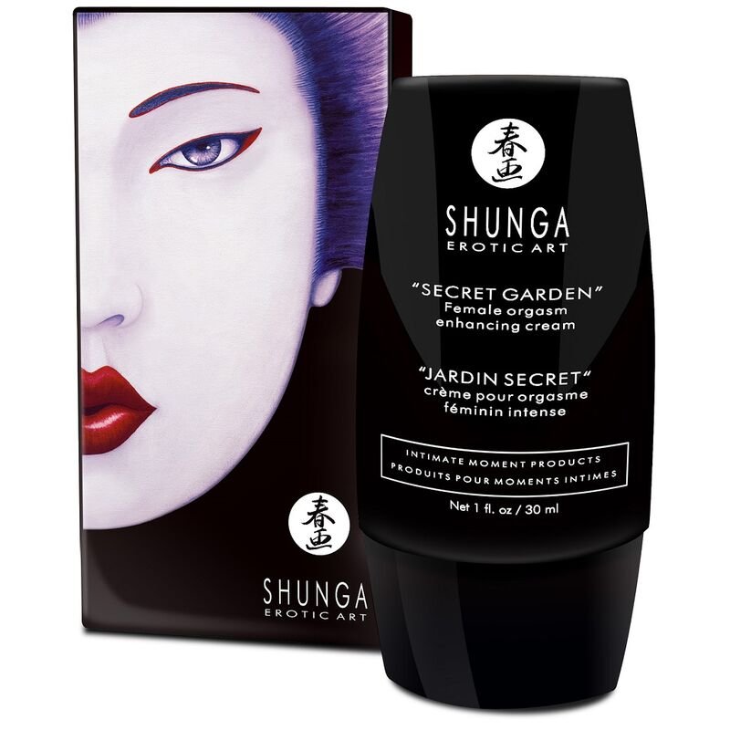Shunga – Crème d&rsquo;Orgasme Féminin Intense Jardin Secret