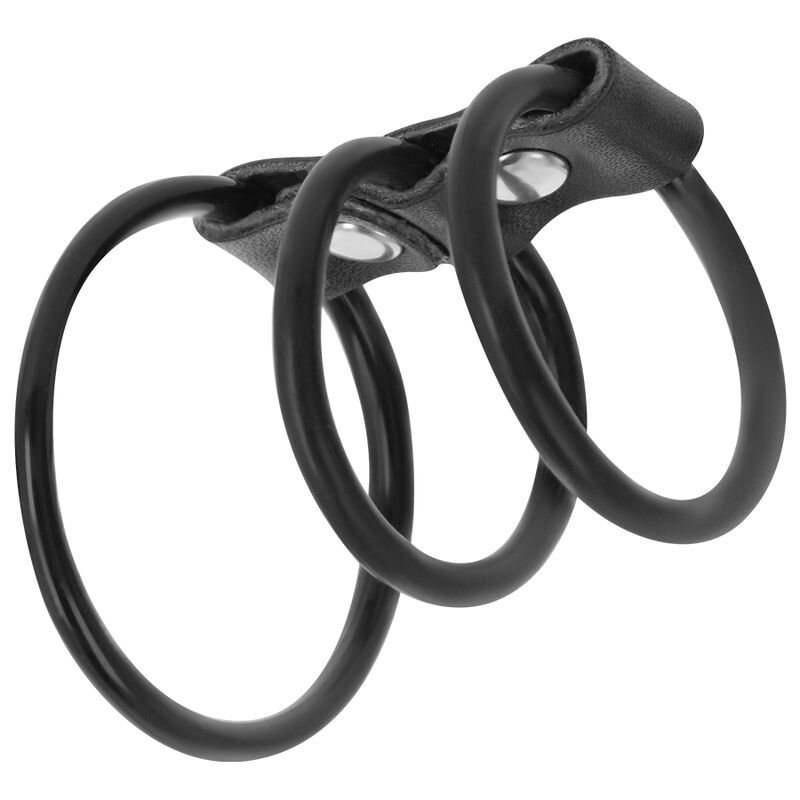 Darkness - Ensemble de 3 Anneaux pour Pénis Flexibles - Gabychou - Accessoires Pénis