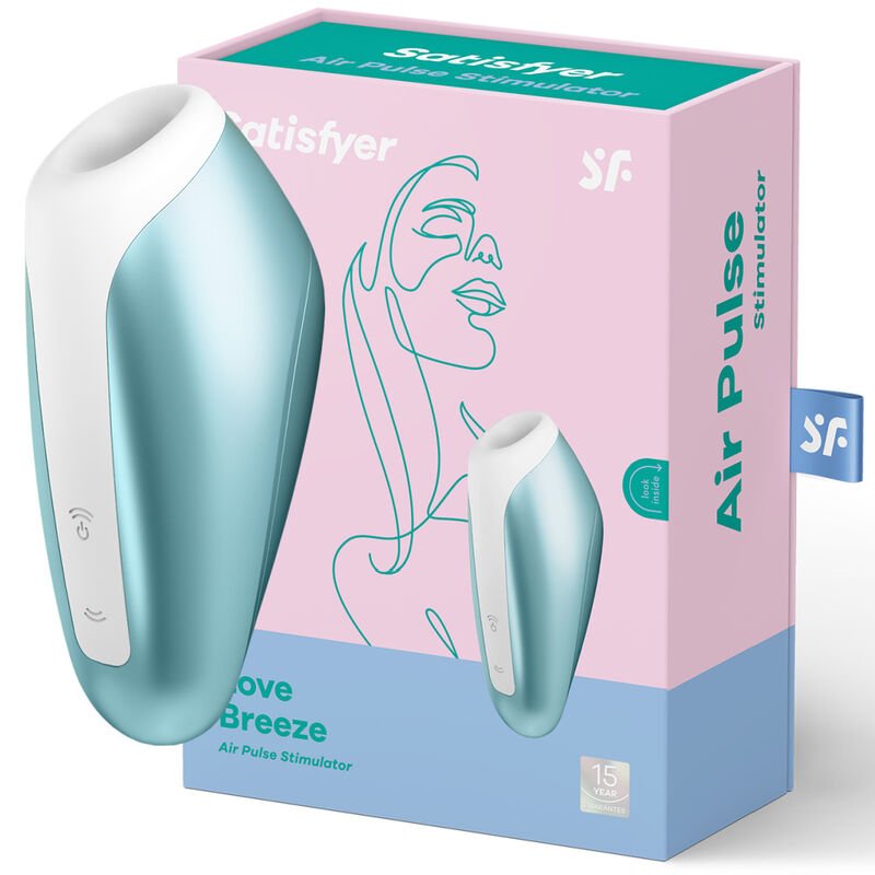 Satisfyer - Love Breeze Succionateur Bleu Glace - Gabychou - Jouets pour femmes