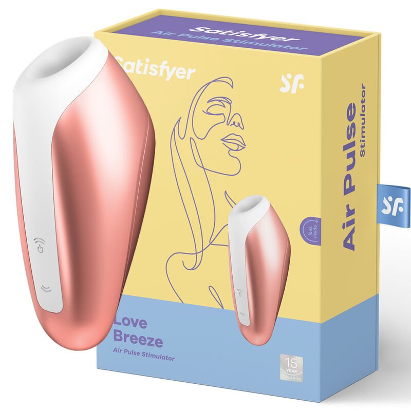 Satisfyer - Love Aspirateur Breeze Cuivre - Gabychou - Jouets pour femmes