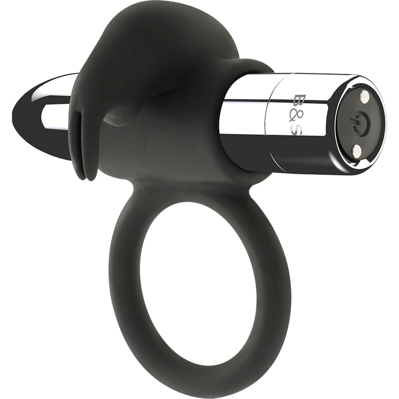 Blacksilver – Bague Rechargeable Burton avec 10 Modes de Vibration