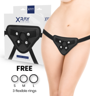 X Ray - Harnais Radio avec Anneaux en Silicone - Gabychou - Harnais